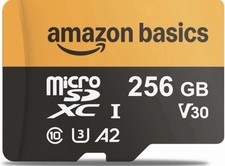 Amazon Basics microSDXC Memory Card High Speed    256GB with Reader Adapter Japan