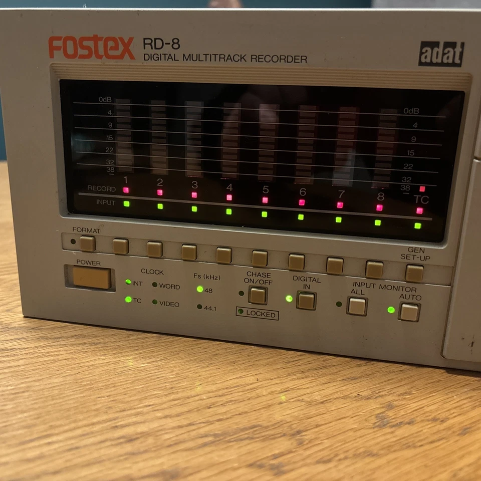 Fostex RD-8 Digital Multitrack Recorder - Image 3 of 4