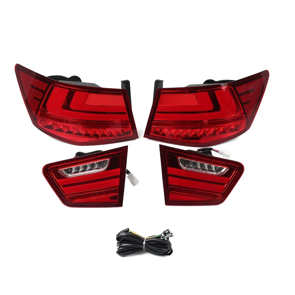 LED Dynamic Turn Signal Taillight Assembly For Kia Forte 2009-2013 - Image 3 of 4