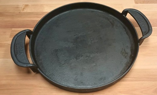 Weber 12" Gourmet BBQ System Cast Iron Griddle Skillet Grill Pan