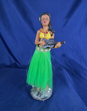 7 Hawaiian Hula Girl Dashboard Doll With Ukulele New Old Stock Nos 7 Hawaiian Hula Girl Dashboard Doll With Ukulele New Old Stock Nos