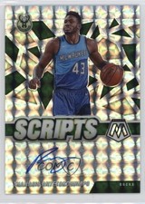 2020-21 Panini Mosaic Scripts Thanasis Antetokounmpo #SC-THA Auto 1a07