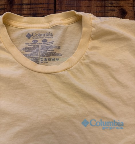 Columbia PFG T-Shirt Herren XXL Graphic Yellow Tee - Bild 2 von 11