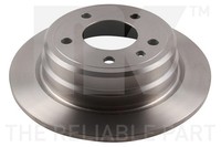 2X Bremsscheibe NK 201514 FüR BMW 5Er E28 6Er E24 518 520 524 525 528 535 635 B6