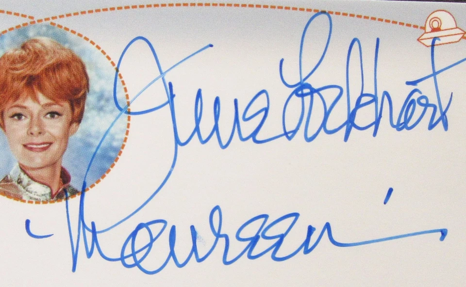 2018 JUNE LOCKHART Autograph - inscrb MAUREEN - Rittenhouse LOST IN SPACE Archiv - Image 2 of 4