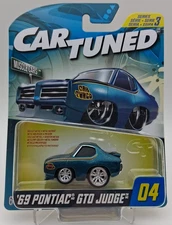 CAR TUNED '69 PONTIAC GTO JUDGE SERIES 3 #04 MUSCLE CARS SERIES !FREE SHIPPING!