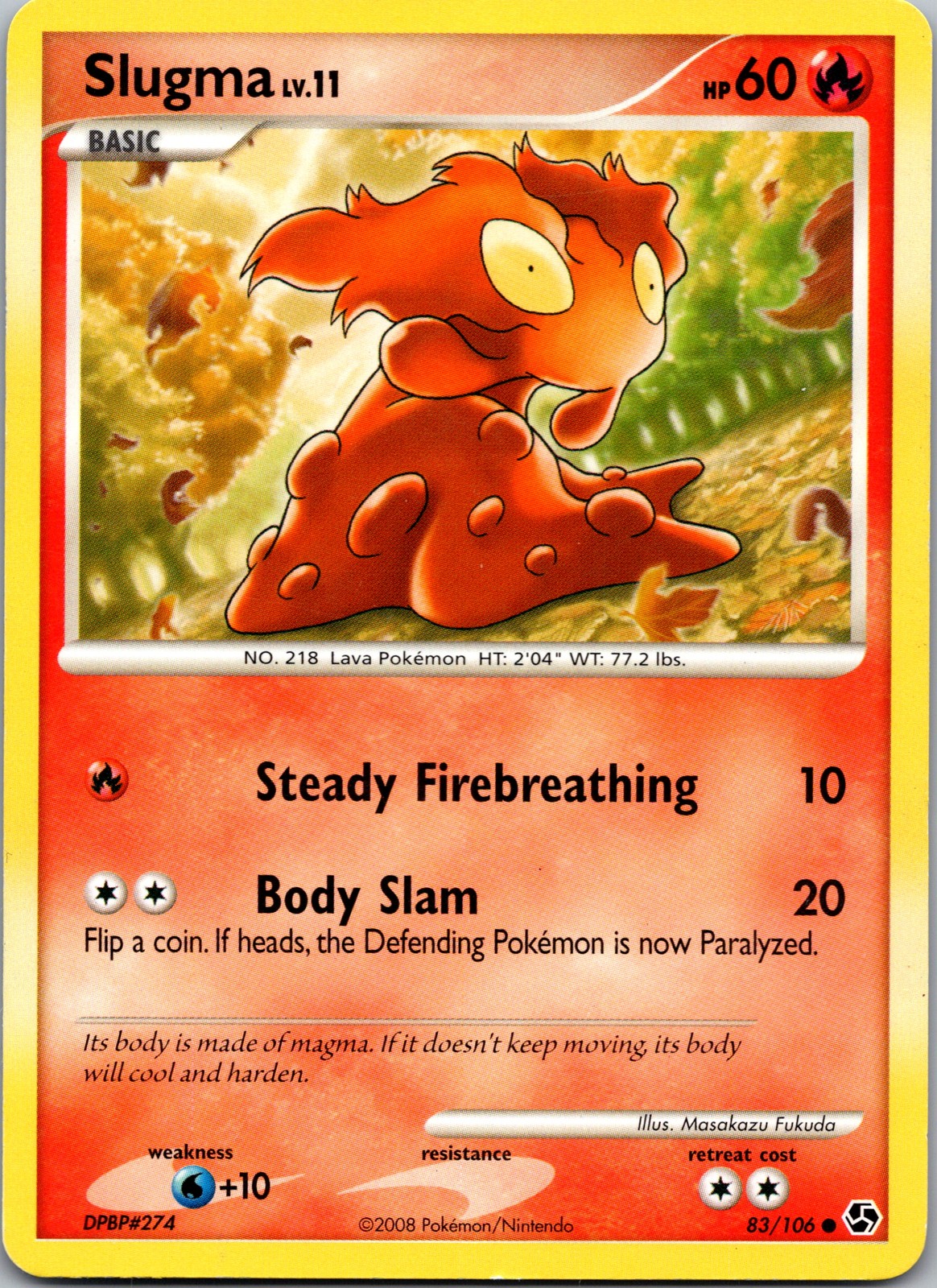 Great Encounters #83/106 Slugma