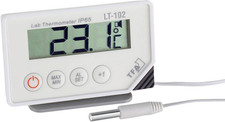 Kabelgebundenes Thermometer Weiß  LT-102 TFA Dostmann
