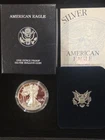 1999-P Proof Silver Eagle OGP/COA  Small Milk Spot- Philly Mint .999 Pure Silver
