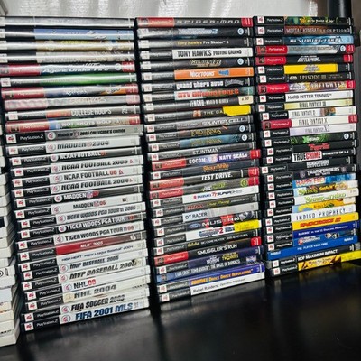 U PICK - Sony Playstation 2 PS2 Games Star Wars Final Fantasy Mortal Kombat 007