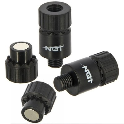 3 Stück NGT Quick Release Magnet magnetische Schnellverbinder Bissanzeiger etc