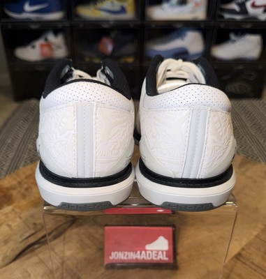 Size 10 Nike Air Jordan ADG 5 White/Black/Pure Platinum Golf  display picture 3
