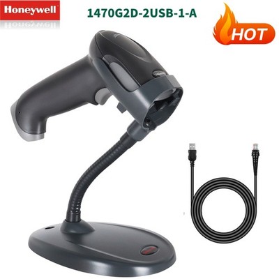 Honeywell Voyager 1470G2D-2USB-1-A 1D 2D Scanner Reader With Stand USB Cable