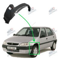 Radlauf StoßStange Locaro Vorne Links FüR Citroen Saxo 1996 - 2002