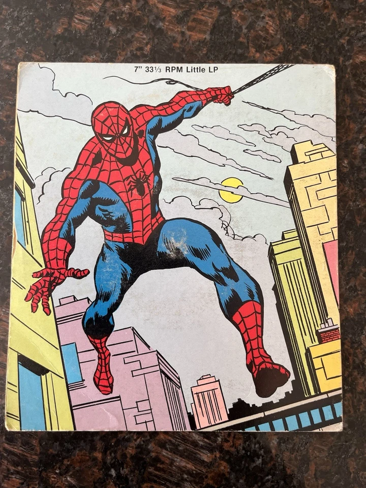 The Amazing Spiderman vinyl 7” single record USA 33 1/3 rpm record mint mid 1970 - Image 2 of 3