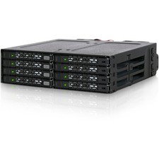 Icy Dock MB998IPB ToughArmor Drive Enclosure 8x 2.5" SAS/SATA Black