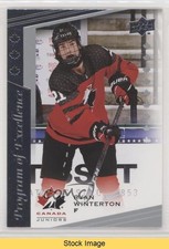2021 Upper Deck Team Canada Juniors Ryan Winterton #138 READ 12oc