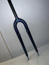 mountain bike steel fork, 26 with 1 unthreaded steer tube. good condition.