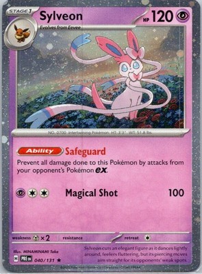 Sylveon -  (Cosmos Holo) Holo Rare Miscellaneous Cards & Products 040/131 NM