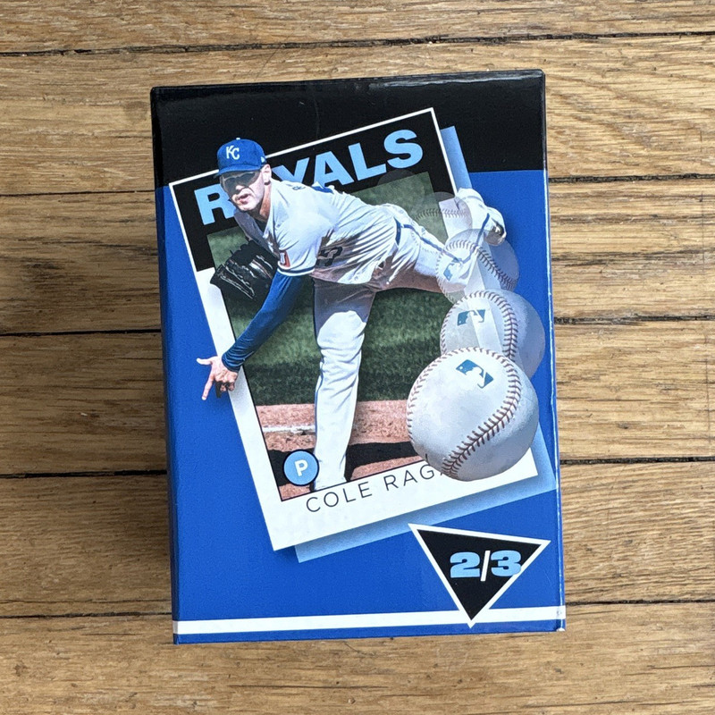 Cole Ragans KC Kansas City Royals Bobblehead Collector Card 2025 Edition 2/3