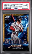 2025 TOPPS COSMIC CHROME STELLA NOVA #16 MARCELO MAYER 30/50 PSA 10