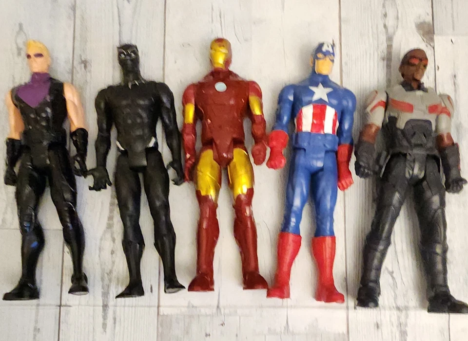 Lote de 8 figuras de acción 12" Foto 3 de 4