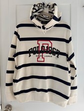 NWT Ralph Lauren P 1967 Logo Fleece Pullover Hoodie Sweatshirt Sz L 148 Retail