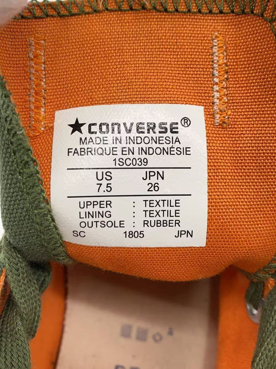 Converse Low-Cut Sneakers/26Cm/Khk/1Sc039 BAS76 thumbnail 5