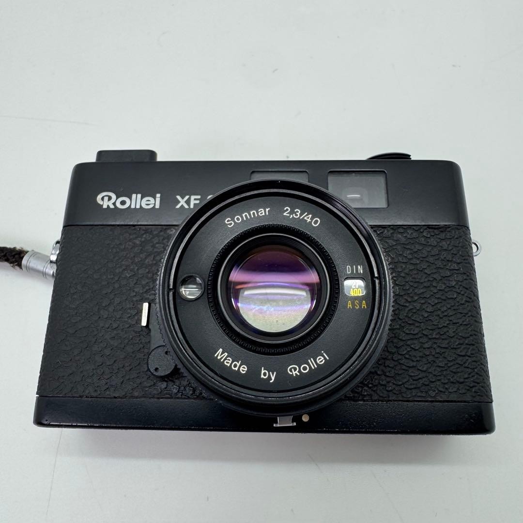 Rollei XF 35 Sonnar 40mm f/2.3 w/Original case,manual,Lens filter