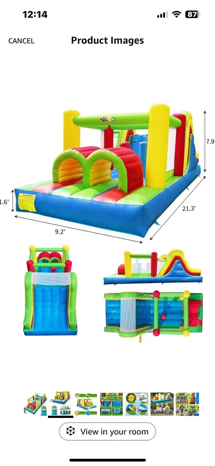 Gigant Inflatable water slide 21 x 7.9x 13 ft - Image 2 of 4