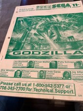 Godzilla pinball manual