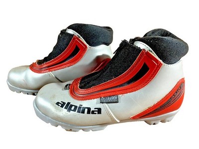 Alpina ST10jr Nordic Cross Country Ski Boots Size EU37 US5.5 for NNN 3175