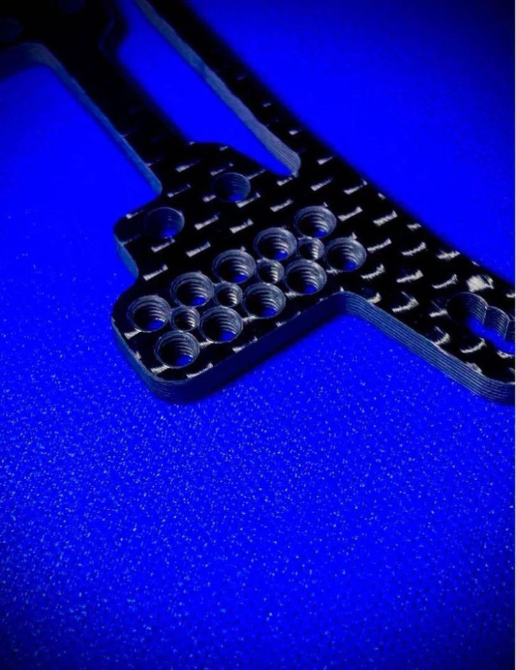 Tour d'amortisseur avant personnalisée en fibre de carbone pour D-Like HYBRID... - Photo 2/2