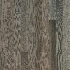 Plano Low Gloss Gray Oak 3/4 In. T X 2-1/4 In. W Smooth Solid Oak Hardwood Floor
