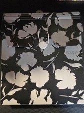 Five Star 7 Pocket Expanding File Folder Black White Floral Andy Warhol NWT RARE