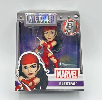 Marvel ELEKTRA Metals Die Cast 4  Jada Toys 2016 NIB Figure Collection