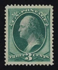 CKStamps: US Stamps Collection Scott#184 3c Washington Used