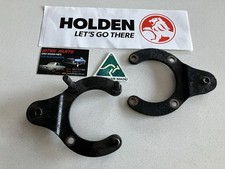 GENUINE GMH KING PIN FRONT SHOE BRACKET PLATES X2 FOR HOLDEN FX 48-215 FJ NASCO