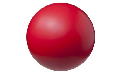 Champion Sports Coated High Density Foam Ball   6 Inch, Red