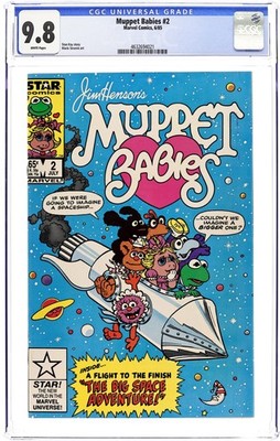 Muppet Babies #2 CGC 9.8 1985 4632694021