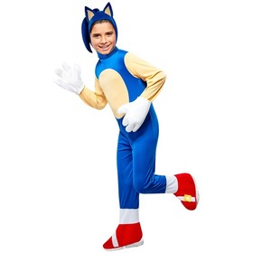 Sonic the Hedgehog: Costume for Kids, Boy's Medium