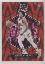 2023-24 Panini Mosaic Rookies Red Seismic Prizm 251/299 Craig Porter Jr #204 2l4