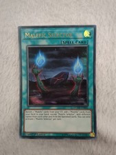 DUOV-DE045 Malefiz-Selektor - Ultra Rare 1. Auflage YuGiOh Karte