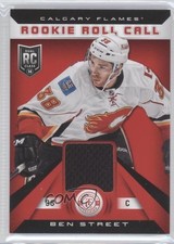 2013-14 Totally Certified Rookie Roll Call Red Jersey Ben Street #RR-BST 1x1