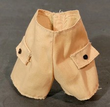 Ken/Barbie Tan Kaki Shorts Swim Trunks Side Pockets Button Fashion Clothes