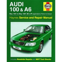 Audi A6 100 05.1991-05.1997 Benzin Diesel Turbo Werkstatthandbuch Haynes