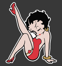 Betty Boop Vinyl Decal Car Truck Cell Phone Laptop Notebook BettyBoop Sticker