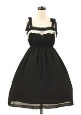 Preview of Moi-même-Moitié 2021 Summer Happy Bag Lurex Dot Chiffon JSK Gothic Lolita Mana