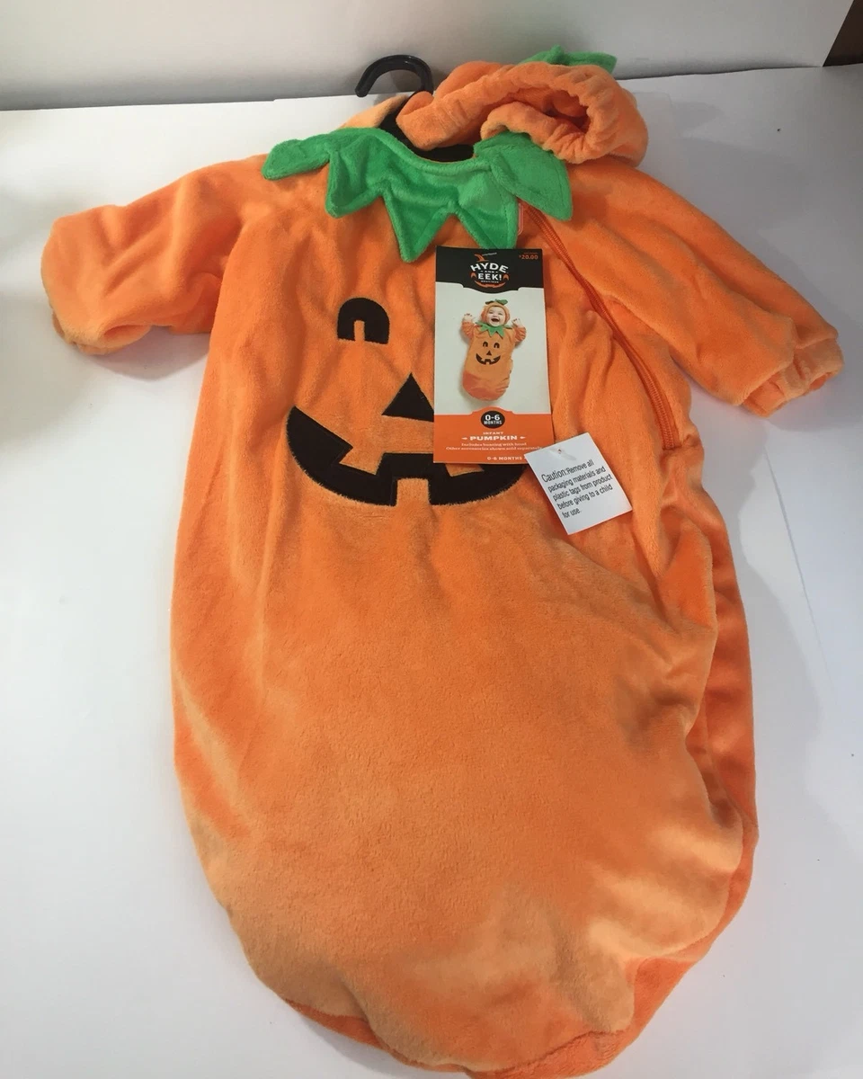Disfraz De Calabaza Para Bebé De 0 A 36 Meses, Body Con Capucha Y Zapatitos Incluidos