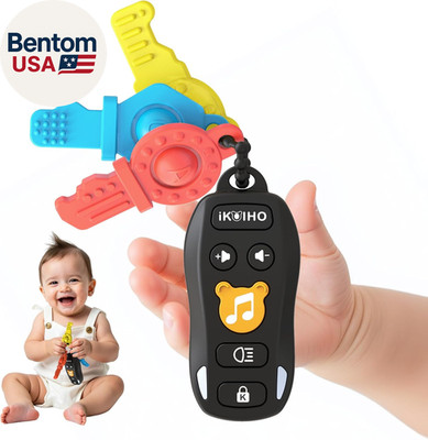 Baby Toy Car Keys - Baby Keys Toy Pretend Play with Sounds & Lights Interactive